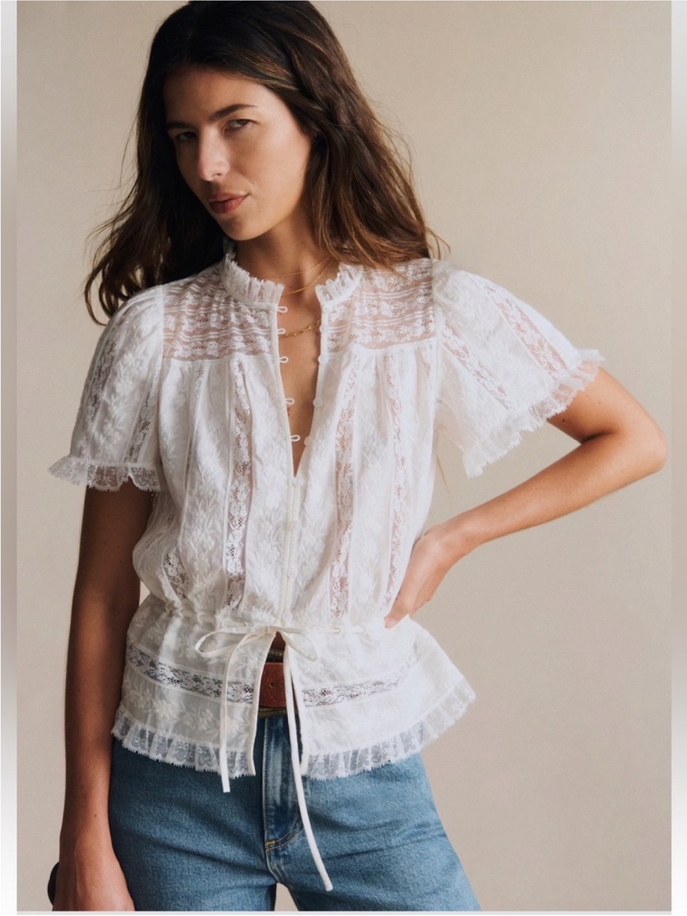 Sézane Shenali Shirt NWT